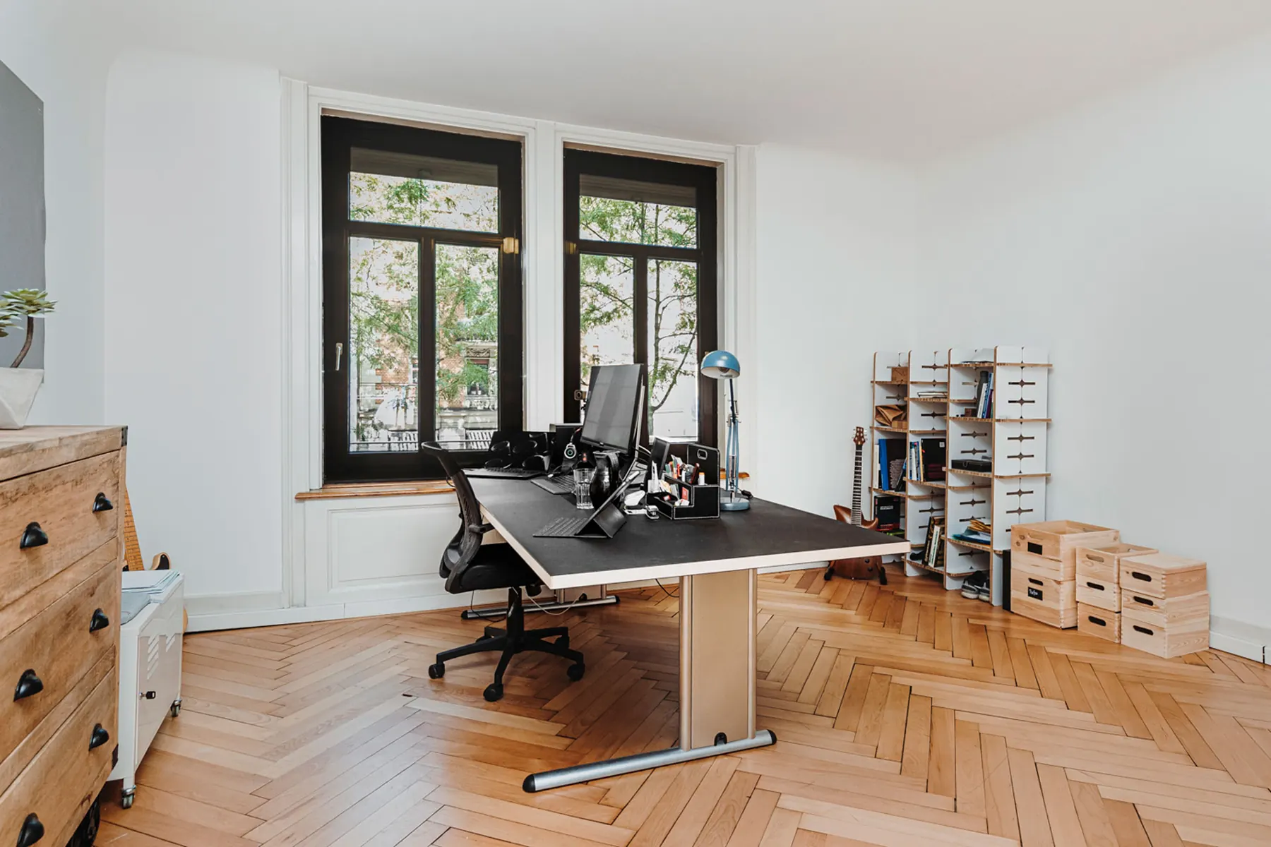 Arbeitsplatz im Peppertree Studio an der Pilatusstrasse 19 in Luzern